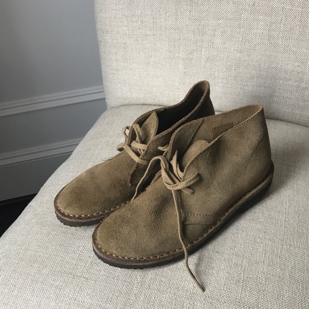 Crewcuts Boys Suede MacAlister Boots Size K4